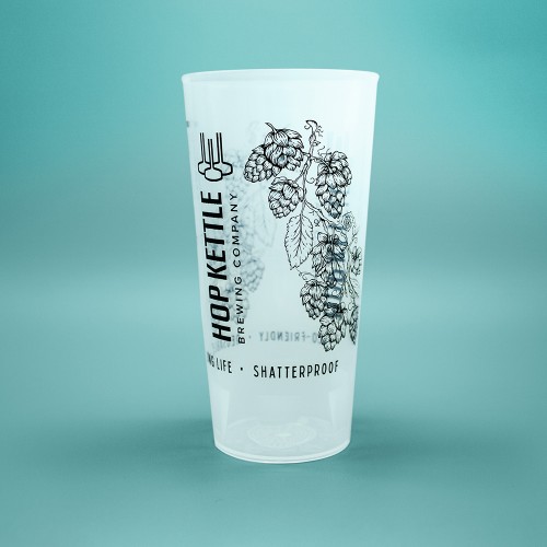 Pint Cups 1 Colour Screen Printed (orders 100+)